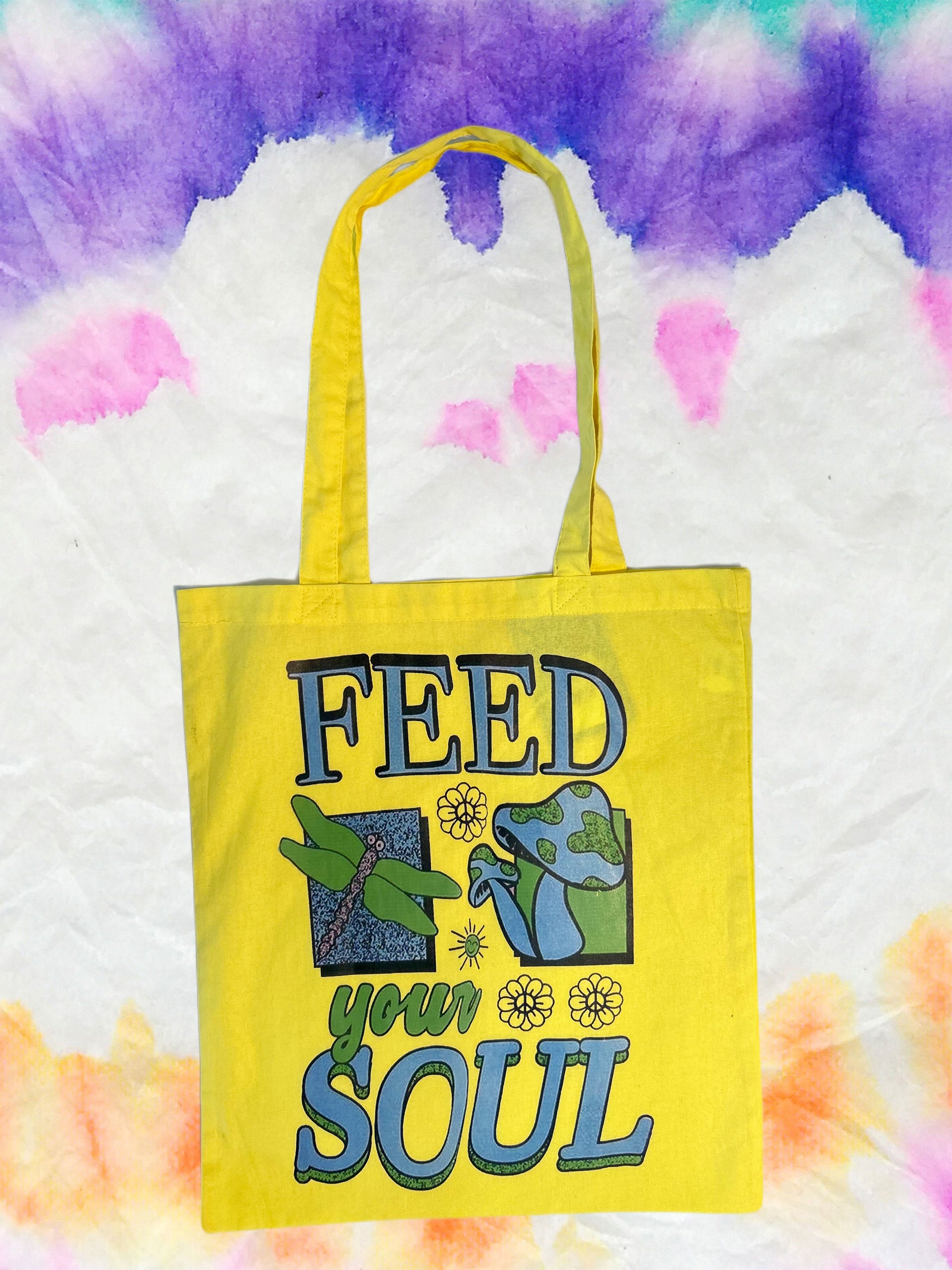 Custom nation tote-feed your soul(yellow)